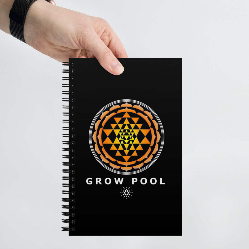 GROW POOL Notebook- Black